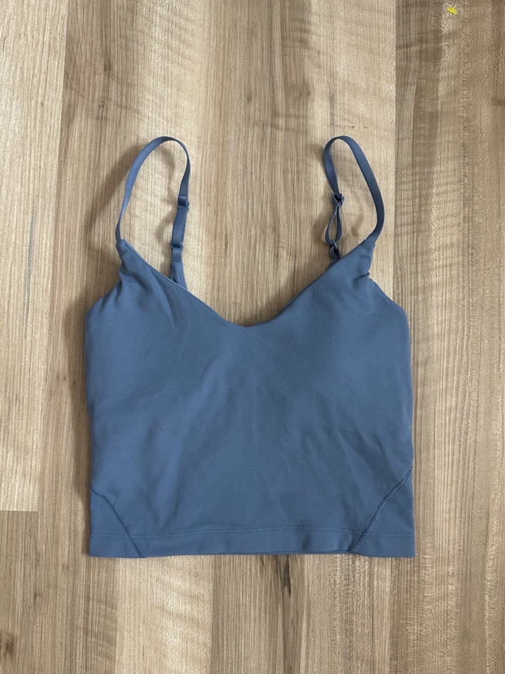 Lululemon Blue Cropped Tank